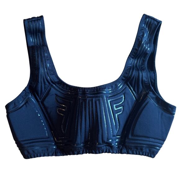 Fendi FF Black Bra Crop Top IT 38 US 2 XSmall - Picture 1 of 3
